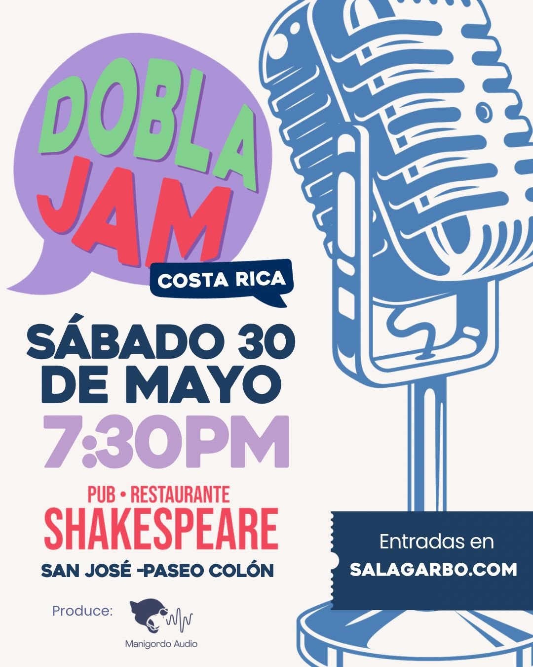 Dobla Jam en Costa Rica