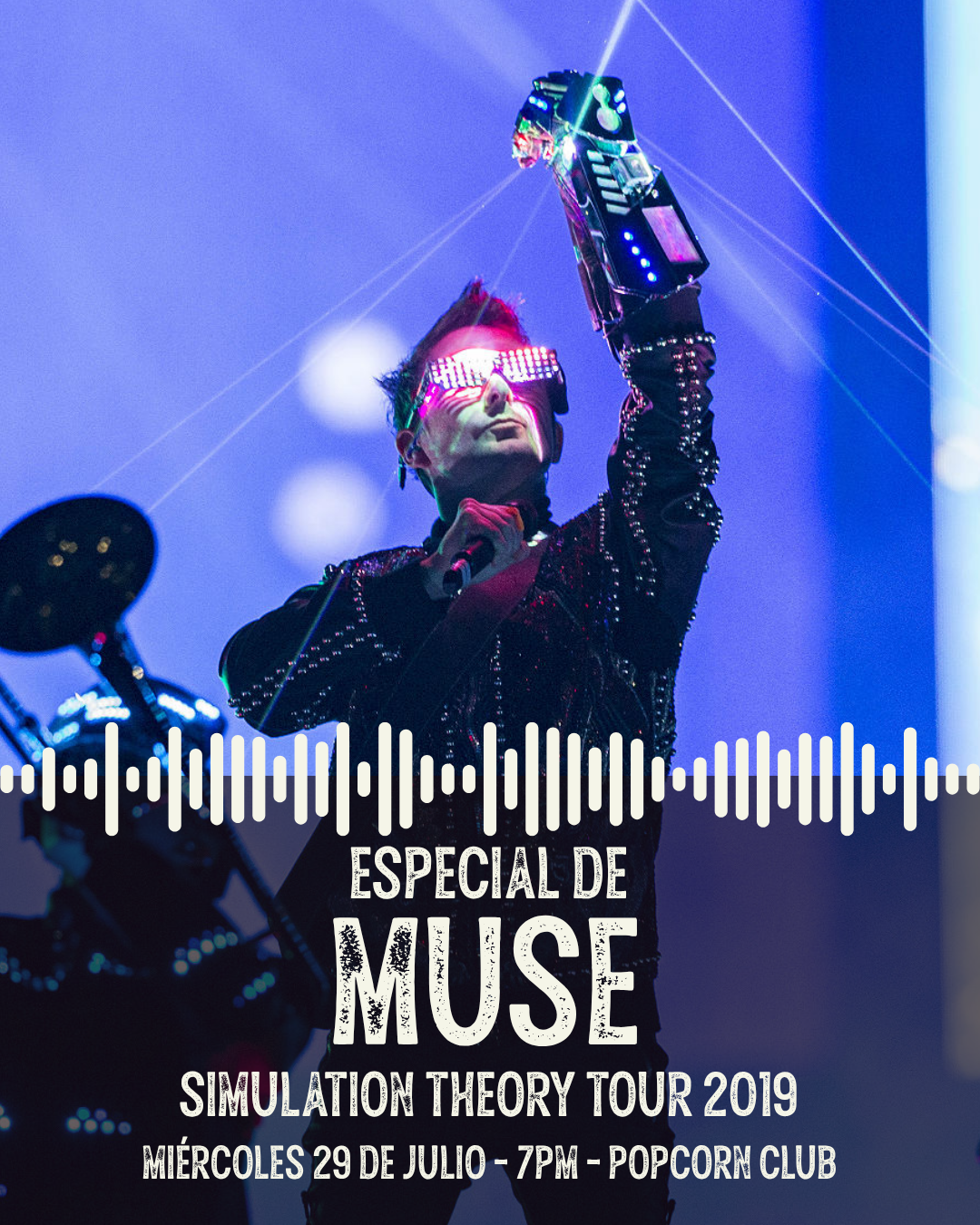 Afiche de Especial de Muse: Simulation Theory Tour 2019