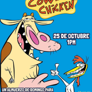 Monchitoons: La vaca y el pollito